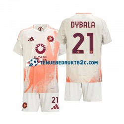 Uitshirt AS Roma Paulo Dybala 21 Voetbalteneu Kinderen 2024-25 S-S
