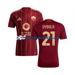 Thuisshirt AS Roma Paulo Dybala 21 Mannen 2024-25 S-S
