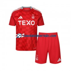 Thuisshirt Aberdeen Voetbalteneu Kinderen 2024-25 S-S