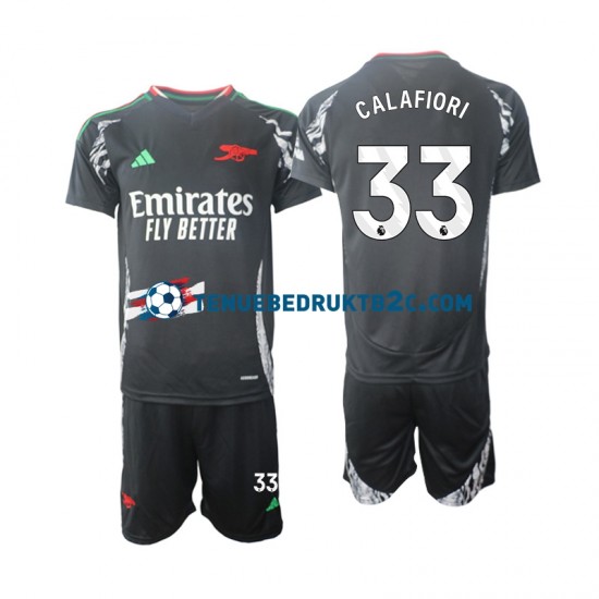 Uitshirt Arsenal Calafiori 33 Voetbalteneu Kinderen 2024-25 S-S