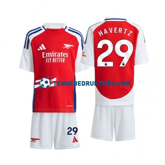 Thuisshirt Arsenal Havertz 29 Voetbalteneu Kinderen 2024-25 S-S