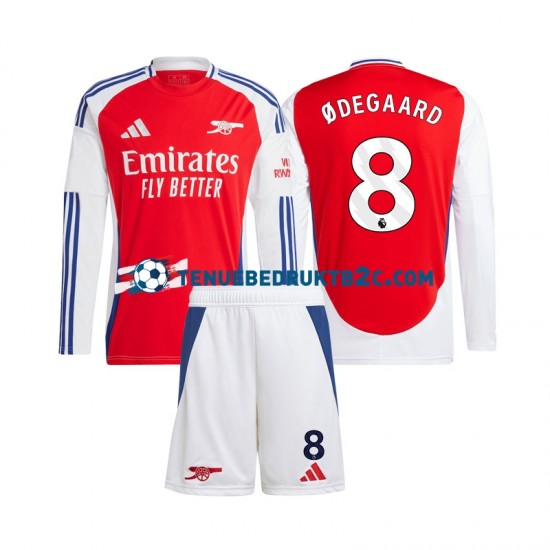 Thuisshirt Arsenal Martin Odegaard 8 Voetbalteneu Kinderen 2024-25 L-S