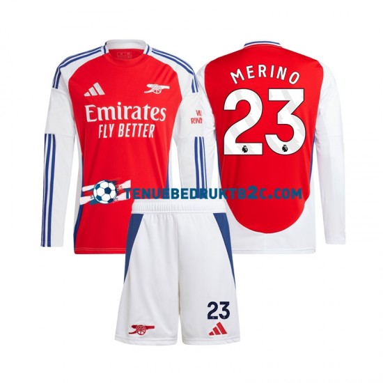 Thuisshirt Arsenal Mikel Merino 23 Voetbalteneu Kinderen 2024-25 L-S