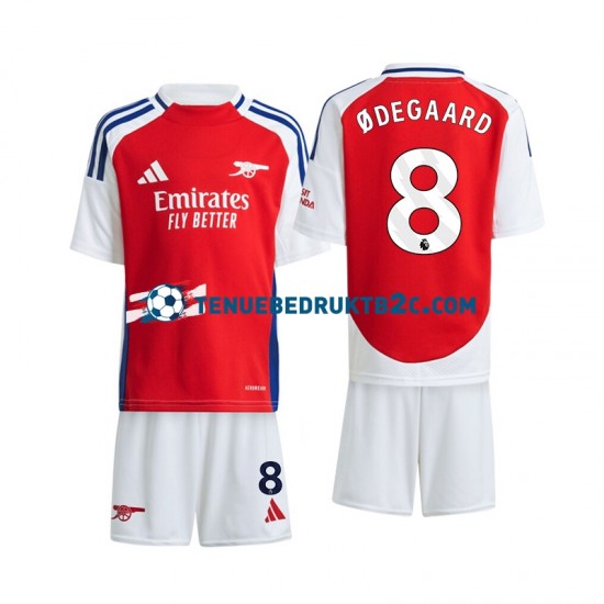 Thuisshirt Arsenal Odegaard 8 Voetbalteneu Kinderen 2024-25 S-S