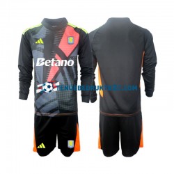 Thuisshirt Aston Villa Keeper Voetbalteneu Kinderen 2024-25 L-S