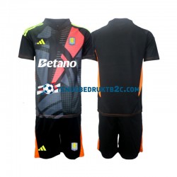 Thuisshirt Aston Villa Keeper Voetbalteneu Kinderen 2024-25 S-S