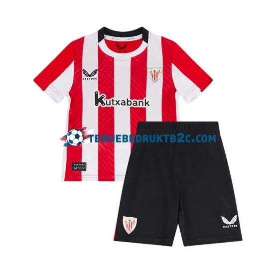 Thuisshirt Athletic Bilbao Voetbalteneu Kinderen 2024-25 S-S