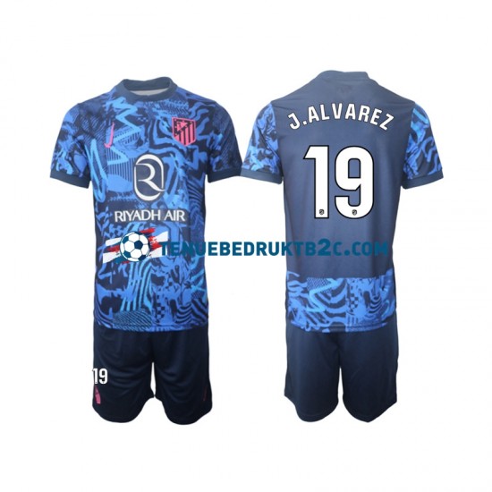 3de shirt Atlético Madrid J.Alvarez 19 Voetbalteneu Kinderen 2024-25 S-S