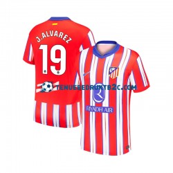 Thuisshirt Atlético Madrid Julian Alvarez 19 Mannen 2024-25 S-S