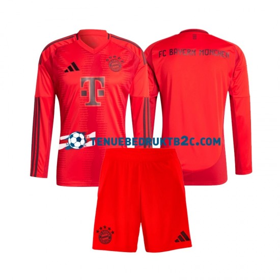 Thuisshirt FC Bayern München Voetbalteneu Kinderen 2024-25 L-S