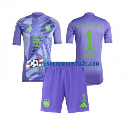 Uitshirt FC Bayern München Keeper Neuer 1 Voetbalteneu Kinderen 2024-25 S-S