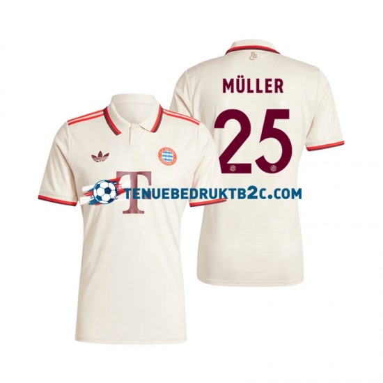 3de shirt FC Bayern München Muller 25 Mannen 2024-25 S-S