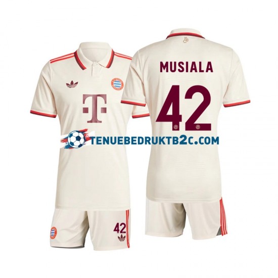 3de shirt FC Bayern München Musiala 42 Voetbalteneu Kinderen 2024-25 S-S