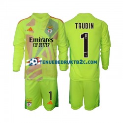 Thuisshirt Benfica Keeper Anatolij Trubin 1 Voetbalteneu Kinderen 2024-25 L-S