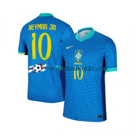 Uitshirt Brazilië Neymar JR 10 Mannen 2024 S-S