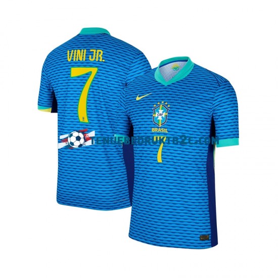 Uitshirt Brazilië Vinicius Junior 7 Mannen 2024 S-S