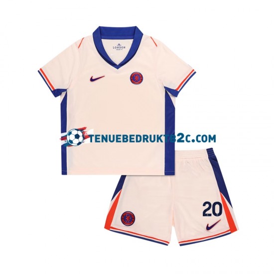 Uitshirt Chelsea Cole Palmer 20 Voetbalteneu Kinderen 2024-25 S-S