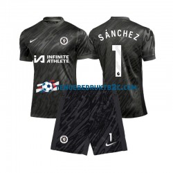 Uitshirt Chelsea Keeper Robert Sanchez 1 Voetbalteneu Kinderen 2024-25 S-S