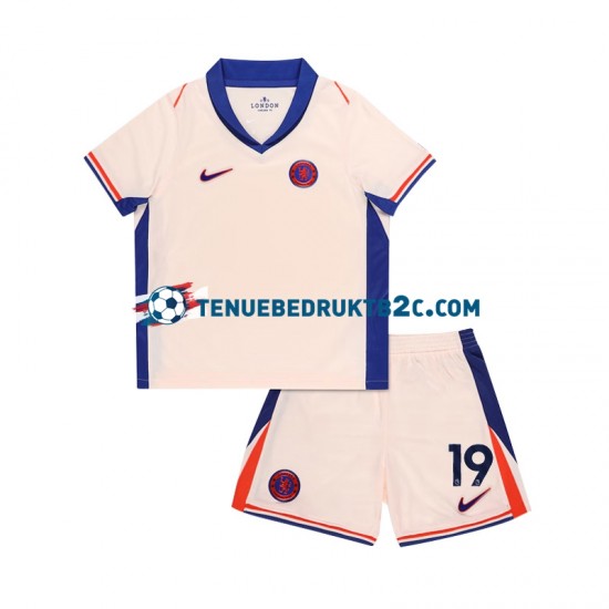 Uitshirt Chelsea Jadon Sancho 19 Voetbalteneu Kinderen 2024-25 S-S