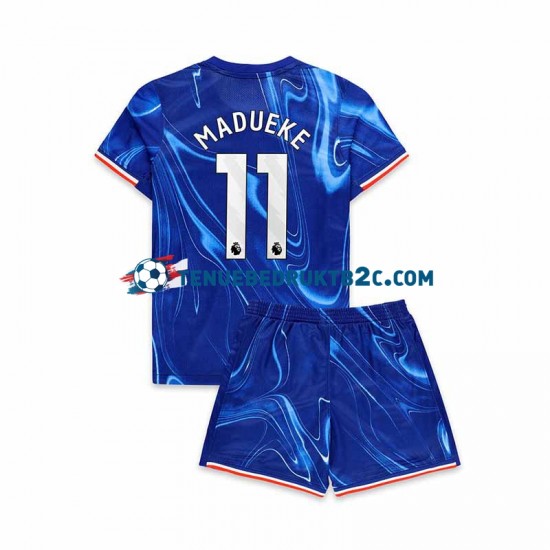 Thuisshirt Chelsea Noni Madueke 11 Voetbalteneu Kinderen 2024-25 S-S