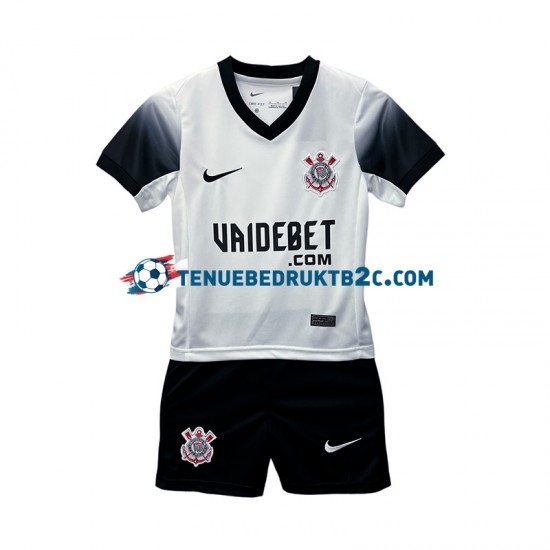 Thuisshirt Corinthians Voetbalteneu Kinderen 2024-25 S-S