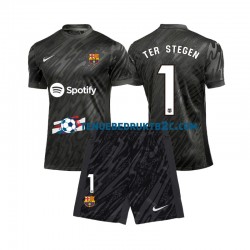 3de shirt FC Barcelona Keeper Ter Stegen 1 Voetbalteneu Kinderen 2024-25 S-S