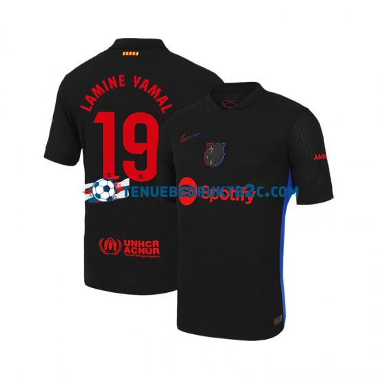 Uitshirt FC Barcelona LAMINE YAMAL 19 Mannen 2024-25 S-S