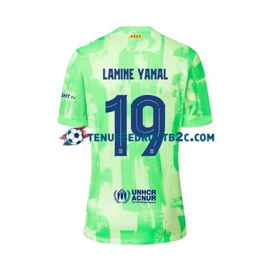 3de shirt FC Barcelona LAMINE YAMAL 19 UCL Font Mannen 2024-25 S-S