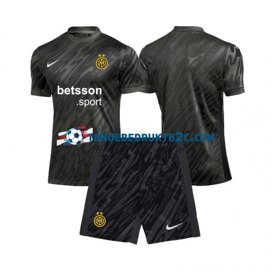 3de shirt Inter Milan Keeper Voetbalteneu Kinderen 2024-25 S-S