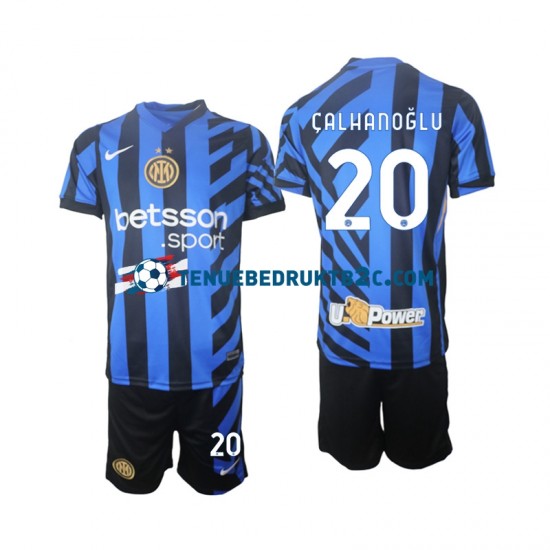 Thuisshirt Inter Milan Hakan Calhanoglu 20 Voetbalteneu Kinderen 2024-25 S-S