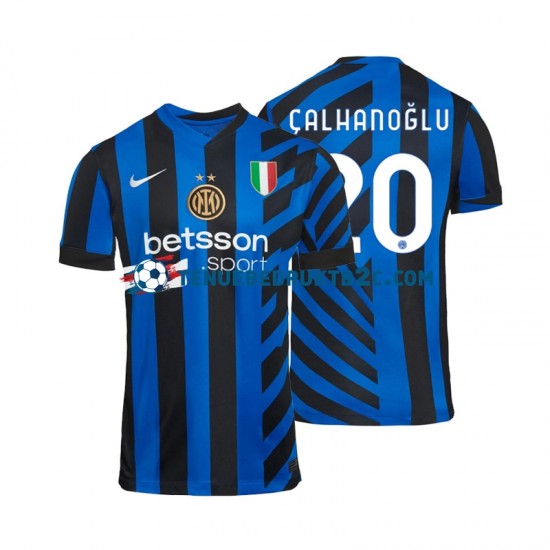 Thuisshirt Inter Milan Hakan Calhanoglu 20 Mannen 2024-25 S-S