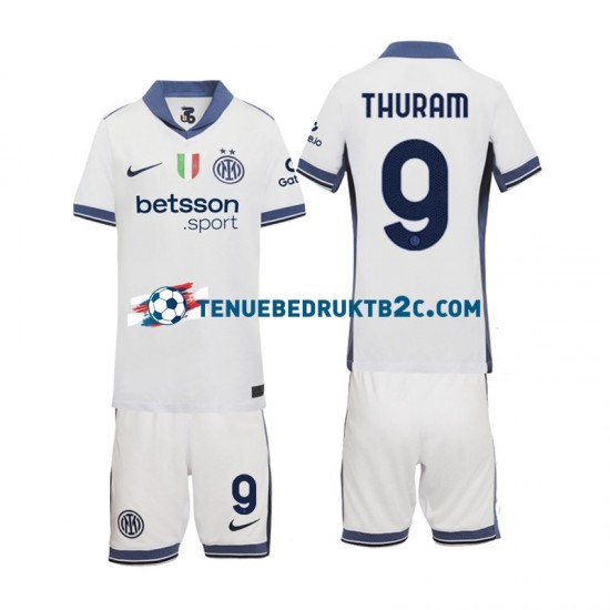 Uitshirt Inter Milan Marcus Thuram 9 Voetbalteneu Kinderen 2024-25 S-S