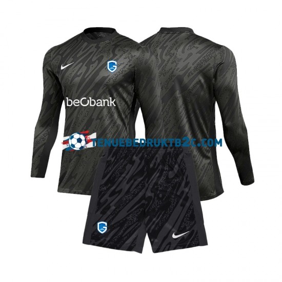 Uitshirt KRC Genk Keeper Voetbalteneu Kinderen 2024-25 L-S