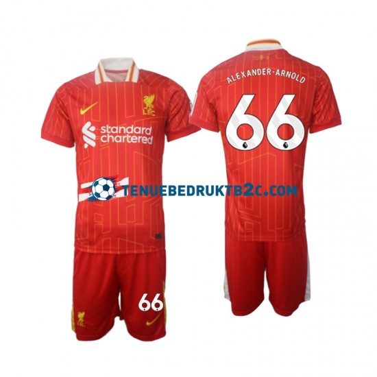 Thuisshirt Liverpool Alexander-Arnold 66 Voetbalteneu Kinderen 2024-25 S-S