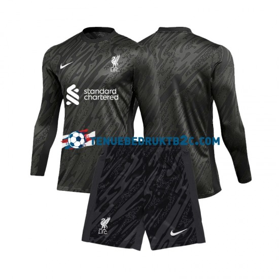 Thuisshirt Liverpool Keeper Voetbalteneu Kinderen 2024-25 L-S