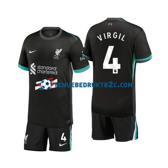 Uitshirt Liverpool Virgil 4 Voetbalteneu Kinderen 2024-25 S-S