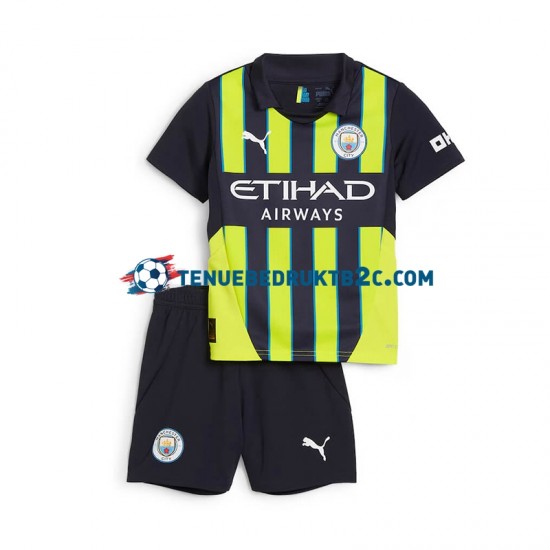 Uitshirt Manchester City Voetbalteneu Kinderen 2024-25 S-S