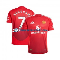 Thuisshirt Manchester United Beckham 7 Mannen 2024-25 S-S
