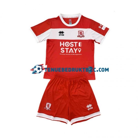 Thuisshirt Middlesbrough Voetbalteneu Kinderen 2024-25 S-S