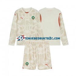 Uitshirt Marokko Keeper Voetbalteneu Kinderen 2024 L-S