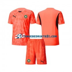 Thuisshirt Marokko Keeper Voetbalteneu Kinderen 2024 S-S