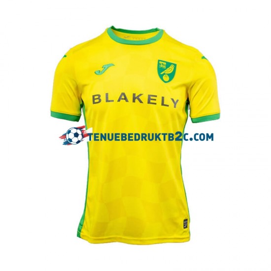 Thuisshirt Norwich City Mannen 2024-25 S-S