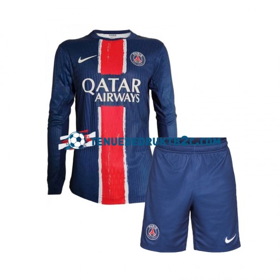 Thuisshirt Paris Saint-Germain Voetbalteneu Kinderen 2024-25 L-S