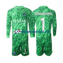 Uitshirt Paris Saint-Germain Keeper Gianluigi Donnarumma 1 Voetbalteneu Kinderen 2024-25 L-S