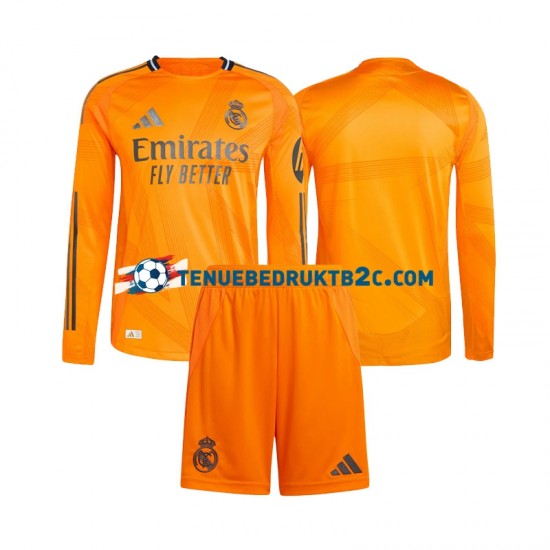 Uitshirt Real Madrid Voetbalteneu Kinderen 2024-25 L-S