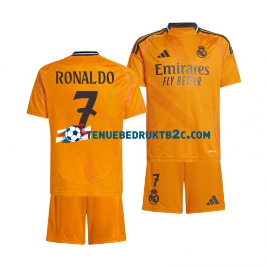 Uitshirt Real Madrid Cristiano Ronaldo 7 Voetbalteneu Kinderen 2024-25 S-S