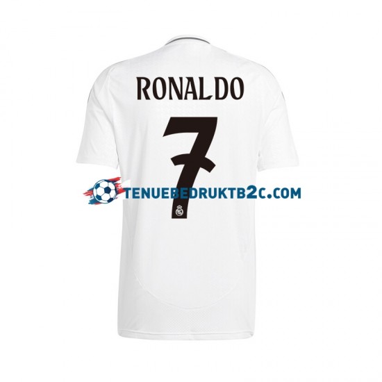 Thuisshirt Real Madrid Cristiano Ronaldo 7 Mannen 2024-25 S-S