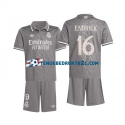 3de shirt Real Madrid Endrick 16 Voetbalteneu Kinderen 2024-25 S-S