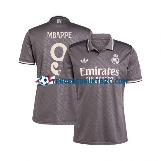 3de shirt Real Madrid Kylian Mbappe 9 Mannen 2024-25 S-S