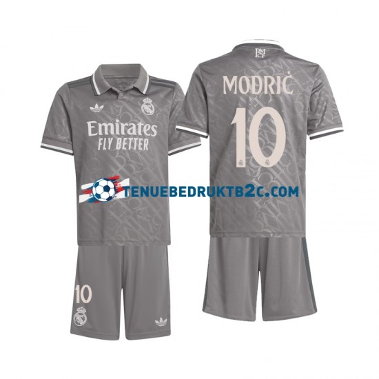 3de shirt Real Madrid Modric 10 Voetbalteneu Kinderen 2024-25 S-S